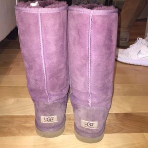 Classic Tall Lavender Uggs (Real) Women's Size: 8