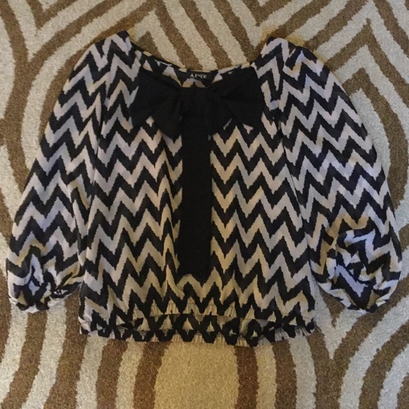 Long sleeve dressy blouse