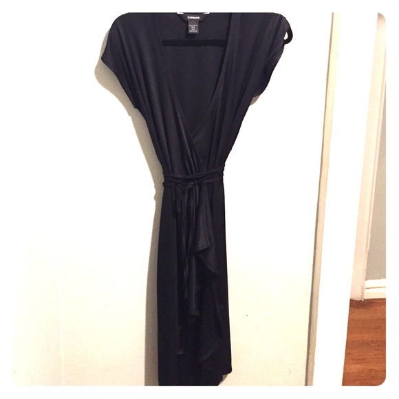 Express wrap around dress