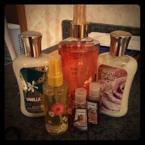 Lotions and perfume