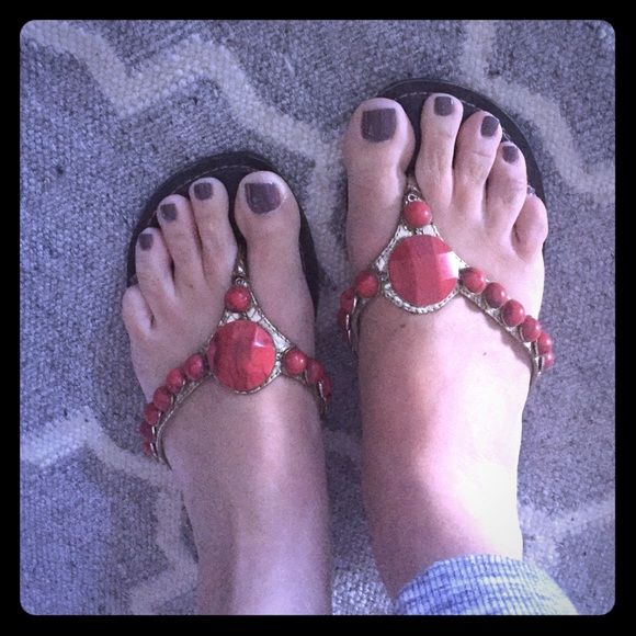 Missing sandals