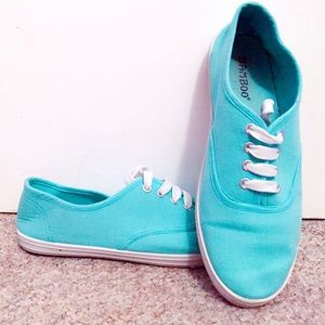 ⚡️SALE⚡️Cute Blue Canvas Sneakers