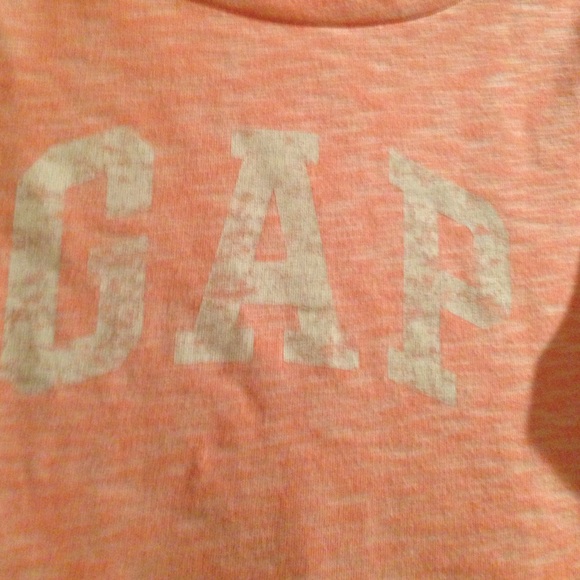 Gap sweatshirt orange and white - Picture 2 of 4