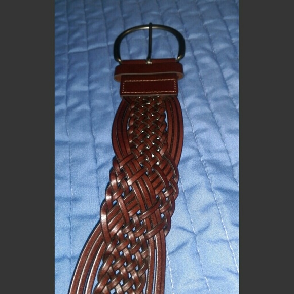 Brown Woven Belt - Picture 2 of 2