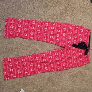 Victoria's Secret Christmas cotton pajama pants