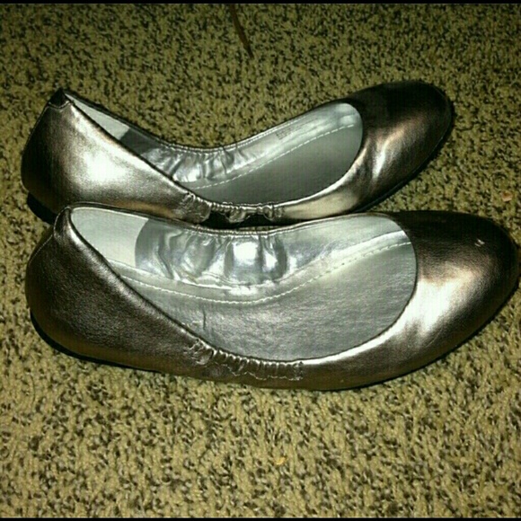 Bronze Colored Flat Shoes Bronze Colored Flat Shoes