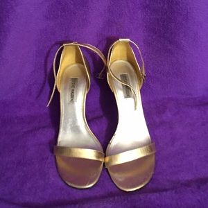 Gold Steve Madden Sandals