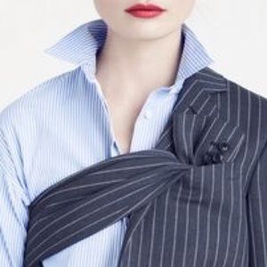 J. Crew Pinstripe Shirt