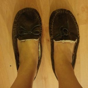 Cute American Eagle Brown Moccasins
