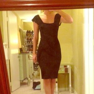Max Studio Black body con dress - never worn