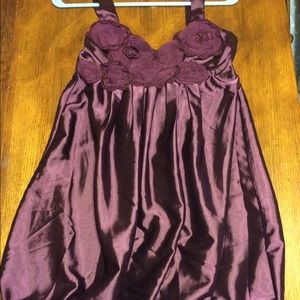A'gaci size small, plum dress