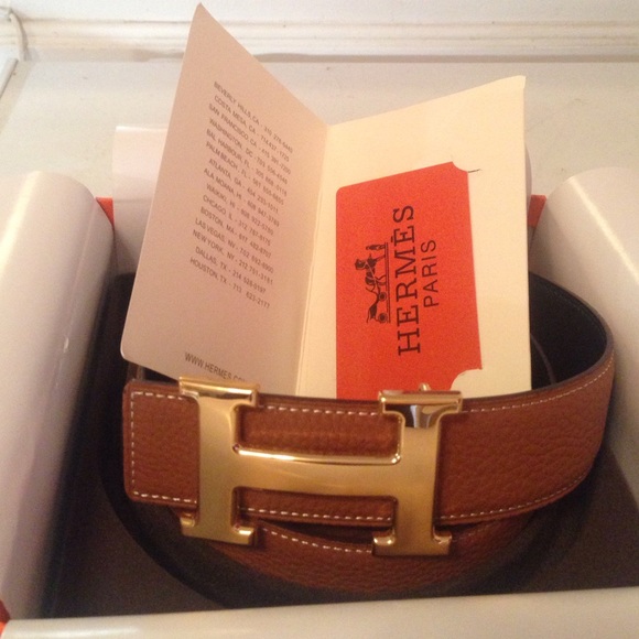 Hermes Accessories - Hermes Reversible Leather Belt