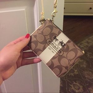 Coach wristlet