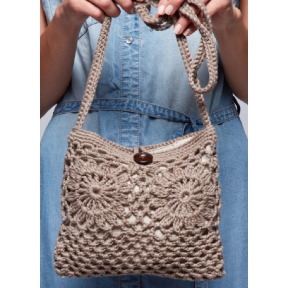 Serval Fashion Bags - Crossbody Crochet Bag