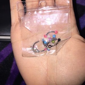 SOLD Eyebrow piercing rings