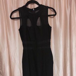 Akira Black Cutout Dress