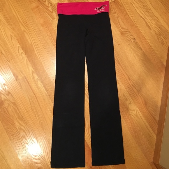Hollister Boot Cut Navy Leggings