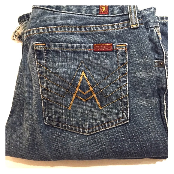 7 for all mankind A-pocket Flare - Picture 1 of 4