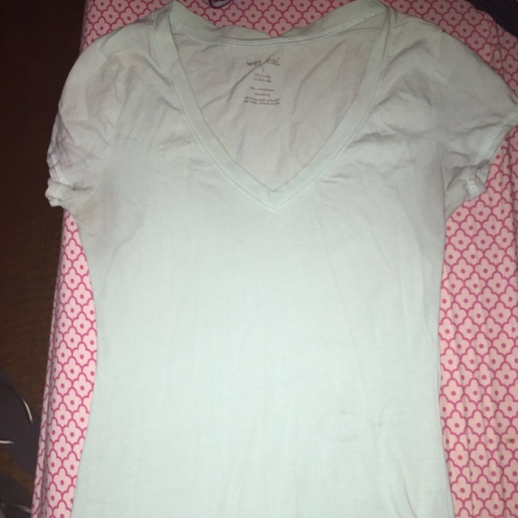 Wet Seal Tee (Aqua) - Picture 1 of 2