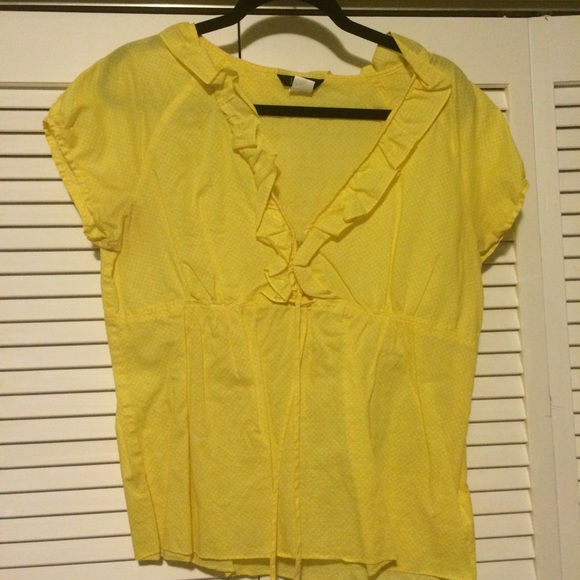 J. Crew ruffle blouse, size 14