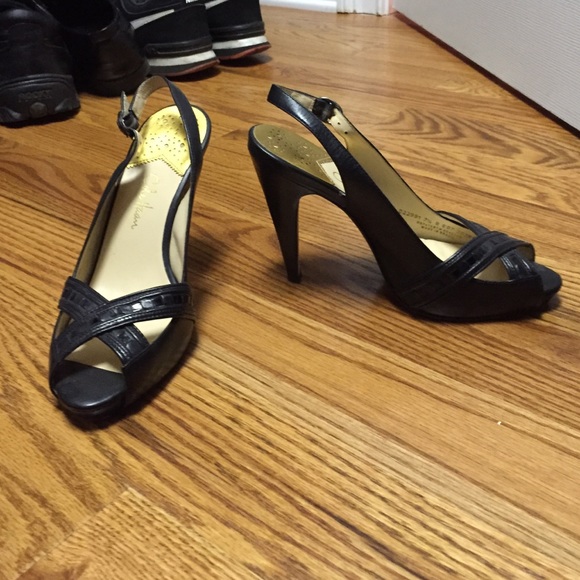 Cole Haan peep toes
