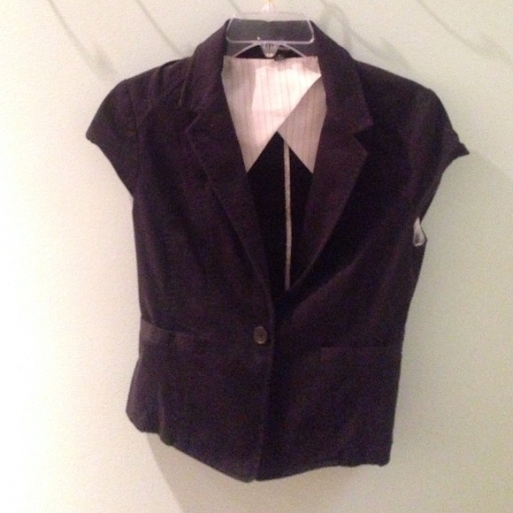 Express short sleeve blazer