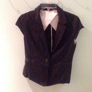 Express short sleeve blazer