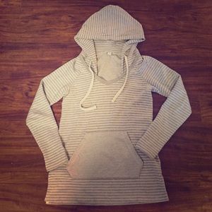 James Perse Striped Hoodie