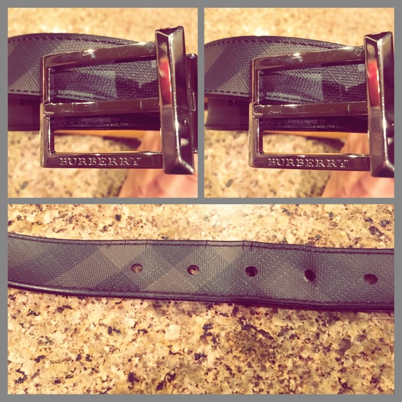 Men's Authentic Burberry Belt