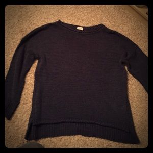 Dark blue brandy Melville knit sweater