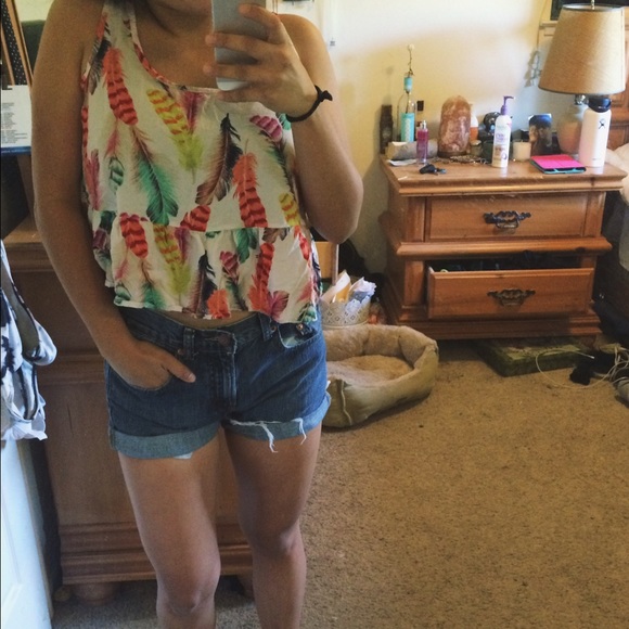 Forever 21 feather tank