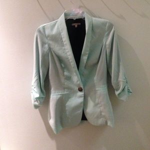 Charlotte Russe light Aqua blazer