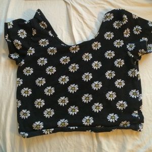 Fifth Sun Flower Crop Top