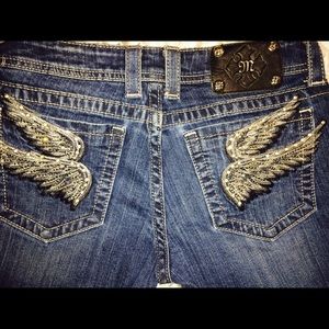 Miss Me bootcut jeans.