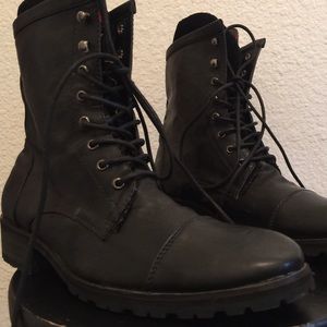 Black Combat Boots