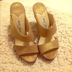 Jimmy Choo wooden sandal Jimmy Choo wooden sandal