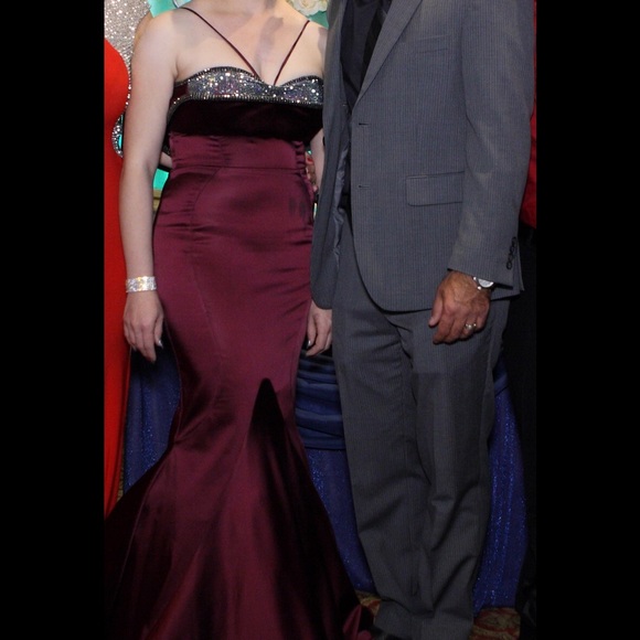 Fouad Sarkis Rhinestone Embelished Gown - Picture 2 of 5