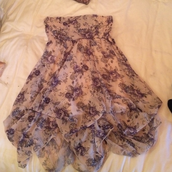 strapless dress