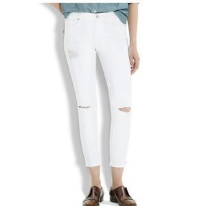 Madewell skinny skinny ankle jeans