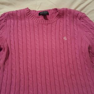 Pink sweater