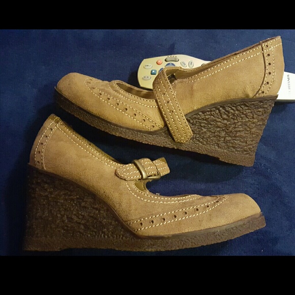 Lower East side suede wedges