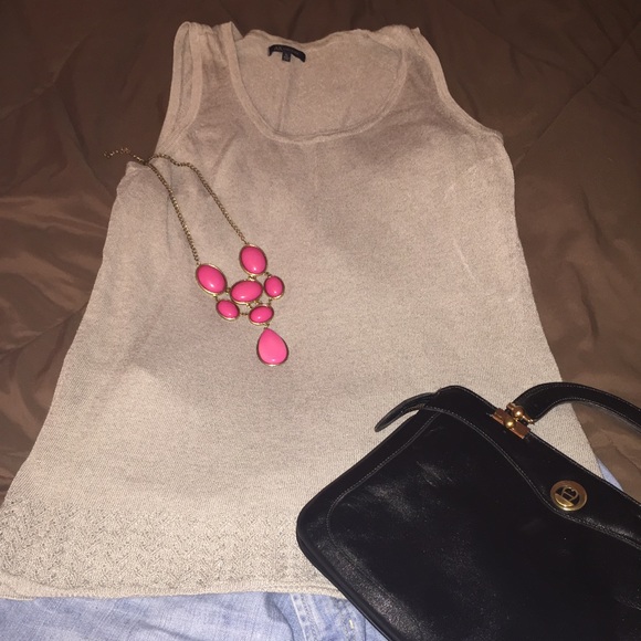 AK Anne Klein Sweater Tank Top