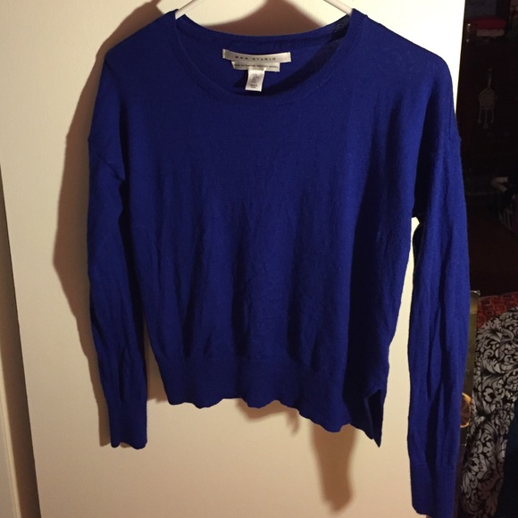 Royal Blue Max Studio Sweater