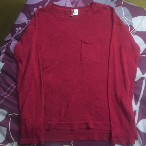 Red sweater