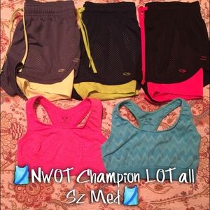 💖REDUCED💖🎽NWOT Champion LOT all Sz Med🎽