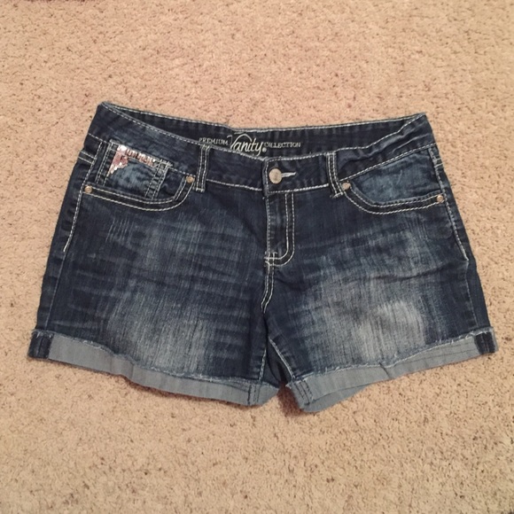 Vanity jean shorts