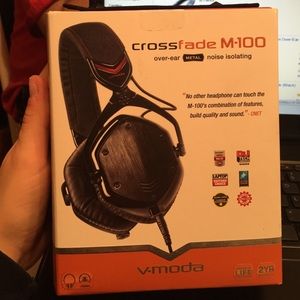 Crossfade M-100 over ear headphones