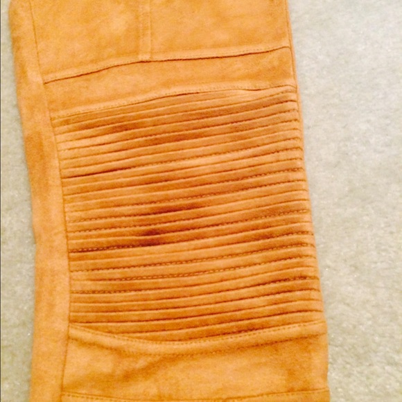 Mink Pink Tan Pants And Ralph Lauren orange Pants - Picture 2 of 3