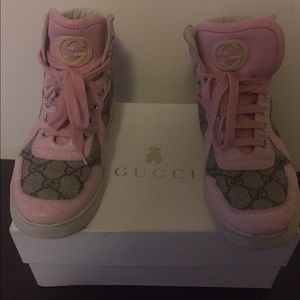 Girls Gucci HighTop Sneakers