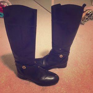 Tory Burch tall leather boots